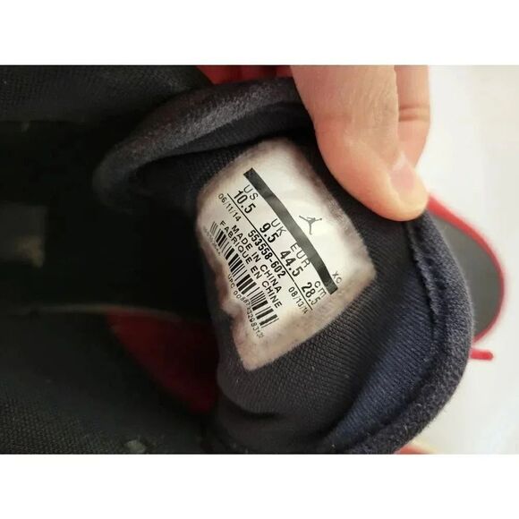 Jordan 1 Retro LowGym Red Black White 10.5 - Picture 8 of 15